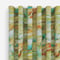 Modernist Neon Teal curtain