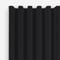 Naturo Recycled Charcoal Grey curtain