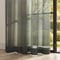 Casamance Winona White Anthracite curtain