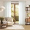 Camengo New Eastside Voile Neige curtain