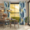 Edinburgh Weavers Athena Ocean curtain