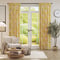 Bergen Ochre curtain