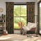 Monkey Ochre curtain