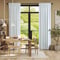 Mono Stripe White curtain