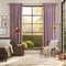Boucle Royale Pink curtain