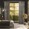 Boucle Royale Taupe curtain