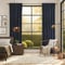 Milan Denim Blue curtain