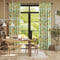 Modernist Neon Teal curtain