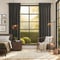 Verona Charcoal curtain