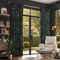 Monkey Teal curtain