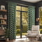 Patagonia Teal curtain