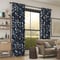 Madrid Navy curtain