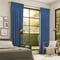 Canvas Aegean Blue curtain