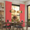 Canvas Fire Orange curtain
