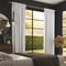 Ficus Leaf Natural Linen curtain