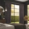 Milan Ash Brown curtain