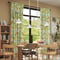 Modernist Neon Teal curtain