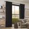 Naturo Recycled Charcoal Grey curtain