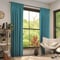 Turin Teal curtain