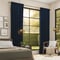 Verona Indigo Blue curtain