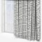 Camengo Ophea Velvet Black and White curtain