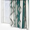 Casamance Mesa Petrole curtain