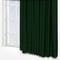 Clarke & Clarke Alvar Emerald curtain