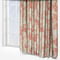 Edinburgh Weavers Flora Terracotta curtain