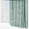 Edinburgh Weavers Mini Bertie Teal curtain