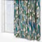 Edinburgh Weavers Tropical Leaf Linen curtain