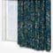 Ashbourne Teal curtain