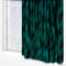 Bargello Jade curtain