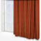 Belvoir Recycled Burnt Orange curtain