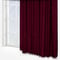 Belvoir Recycled Rosso curtain