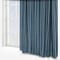 Cromer Stripe Indigo curtain