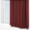 Fryetts Hadleigh Cranberry curtain