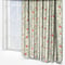 Japonica Teal curtain