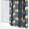 Scandi Floral Ochre curtain