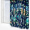 Shangri La Navy curtain
