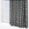 Tabriz Teal curtain