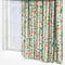 Woodland Floral Green curtain