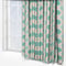 Napoli Sea Green curtain