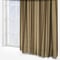 MOON Wentworth Stripe Natural Olive curtain