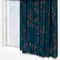 Sonova Studio Kaleidoscope Leaves Blue Rust curtain