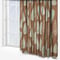 Touched By Design Castanea Terracotta curtain