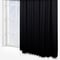 Touched By Design Dione Black curtain