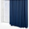 Touched By Design Dione Inkt Blue curtain