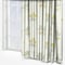 William Morris At Home Lily Flower Embroidery Ochre curtain