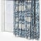 William Morris At Home Pimpernel Indigo curtain