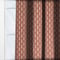Lois Rosewood curtain